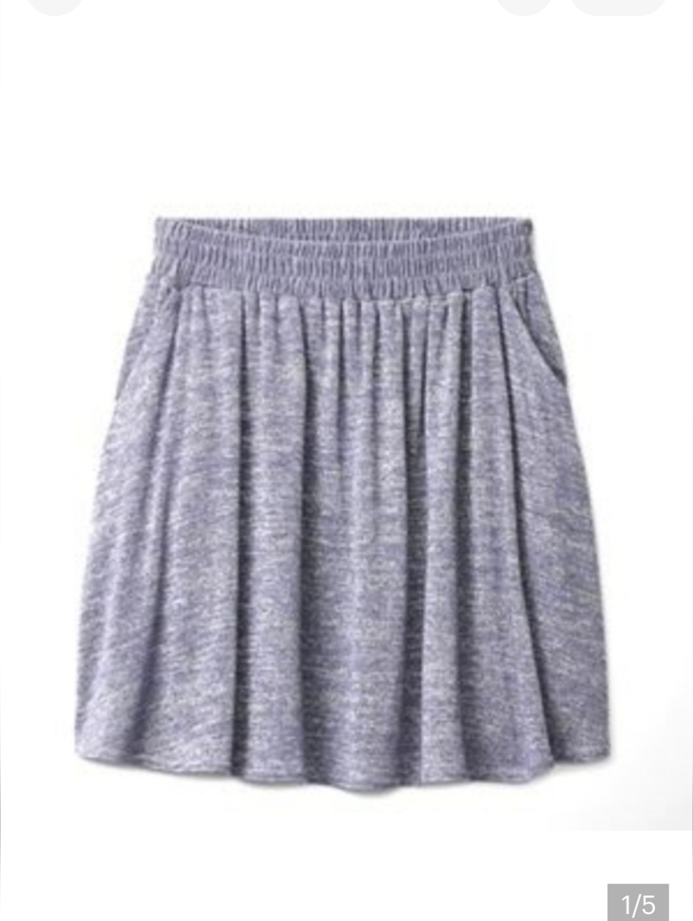ARITZIA | Wilfred Skater skirt marled purple sz XS